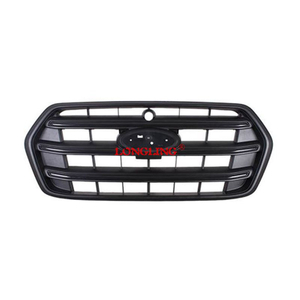 VT-157 GRILLE BLACK WITH HOLE WITH CHROMED (EUROPEAN TYPE) For FORD TRANSIT CUSTOM